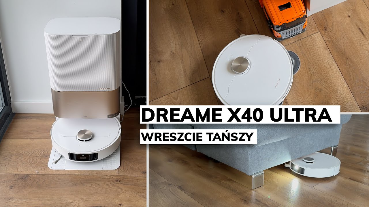 Dreame X40 Ultra - najlepszy na rynku teraz taniej