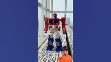 Transforming robot toy 🤖😱 l #shorts #youtubeshorts #viral #short #robot #transformers #factsumit