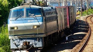 3064レ【EF66 129号機牽引+コキ】 桃太郎の運用を代走しました!