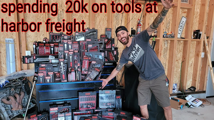 I bought every Icon tool at harbor freight!!!!!!!!!