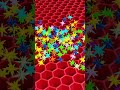 Stars Falling 4 Satisfying 3d Animation #asmr #shorts #blender #3danimation #oddlysatisfying #3dart
