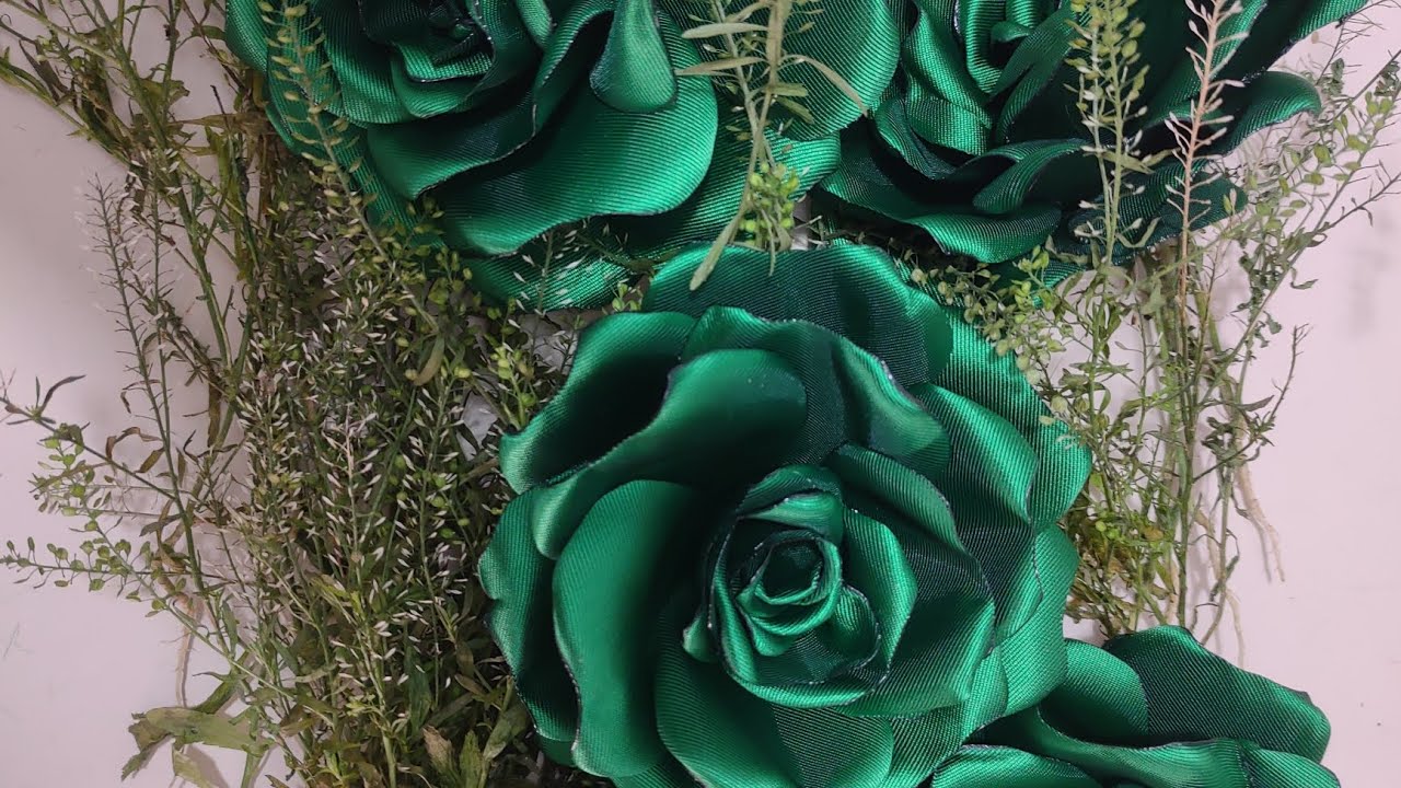 como fazer uma flor gigante