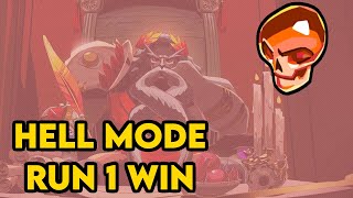 Hades Hell Mode - Trying to win on the first run