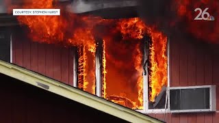 Heavy damage and heavy hearts following the fire at Rowleys Bay Resort
