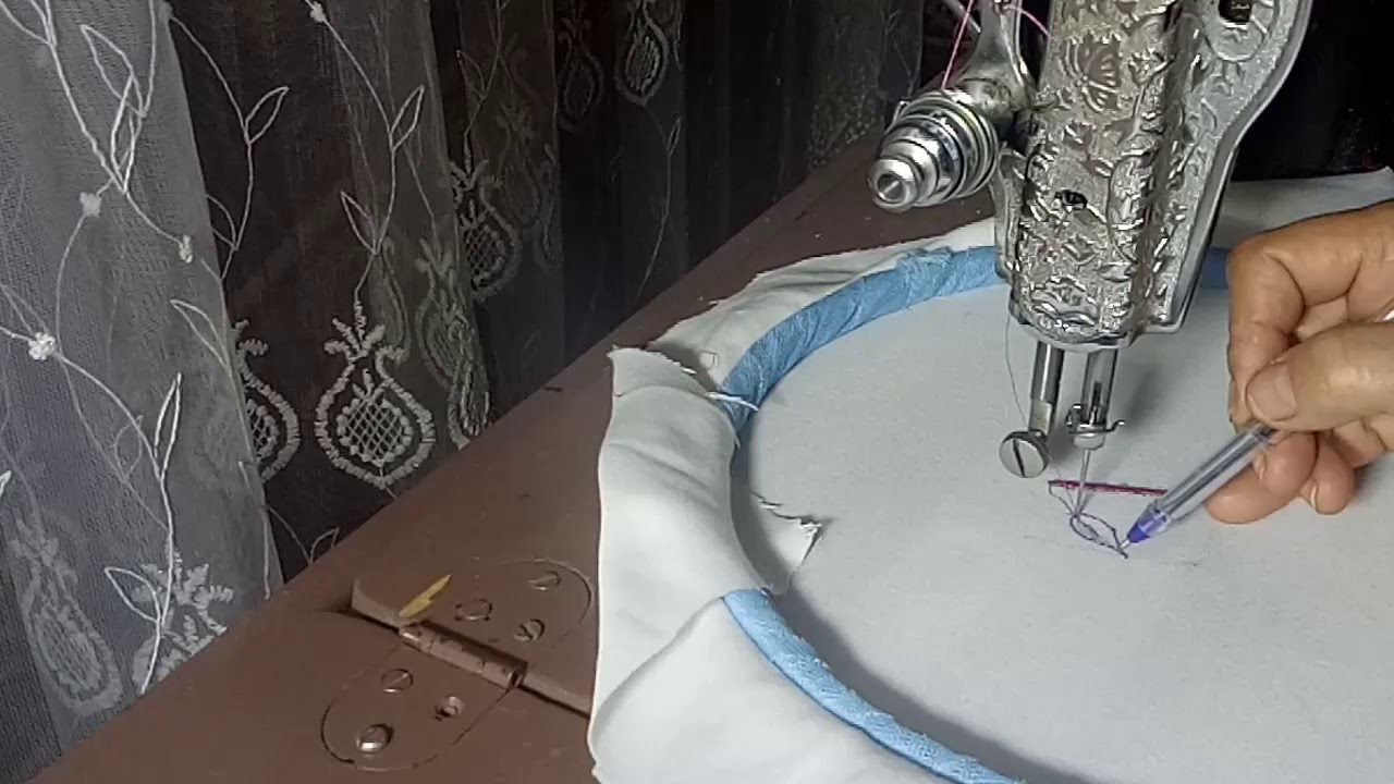 دخلو شوفو درس اول بمشينة سانجار خاص لطرز للمبتدات