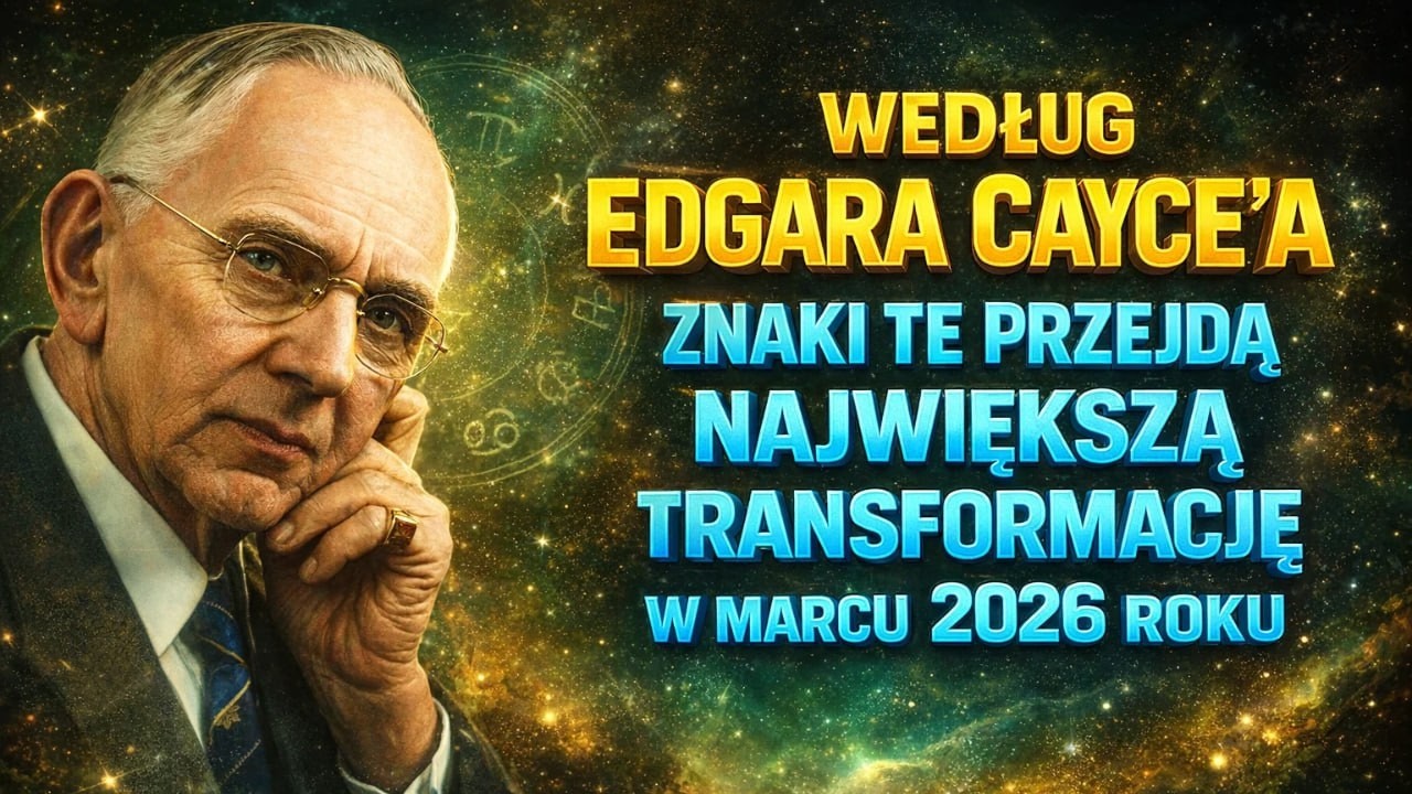 Według Edgara Cayce'a znaki te przejdą największą transformację w marcu 2026 roku.