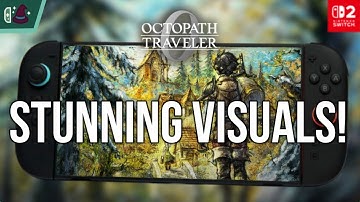 Octopath Traveler 0 on Switch 2 – Portable Mode Looks STUNNING!