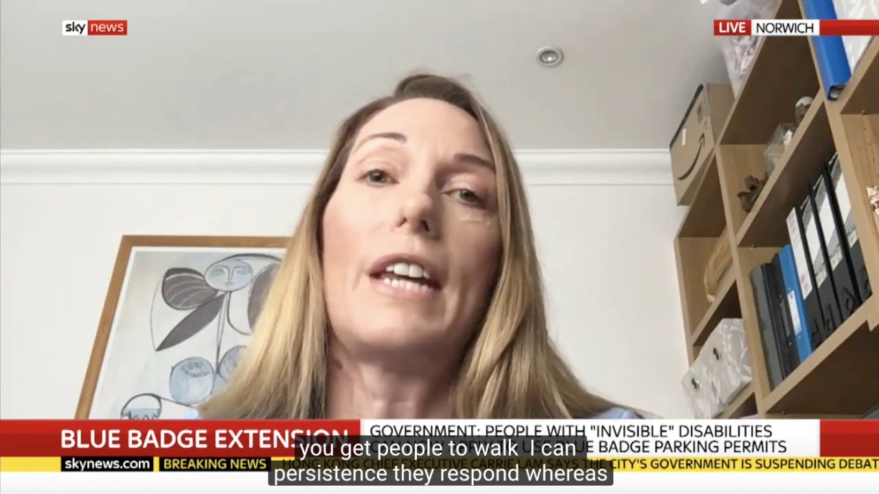 Blue Badge Scheme Extended To Hidden Disabilities Driving Mobility