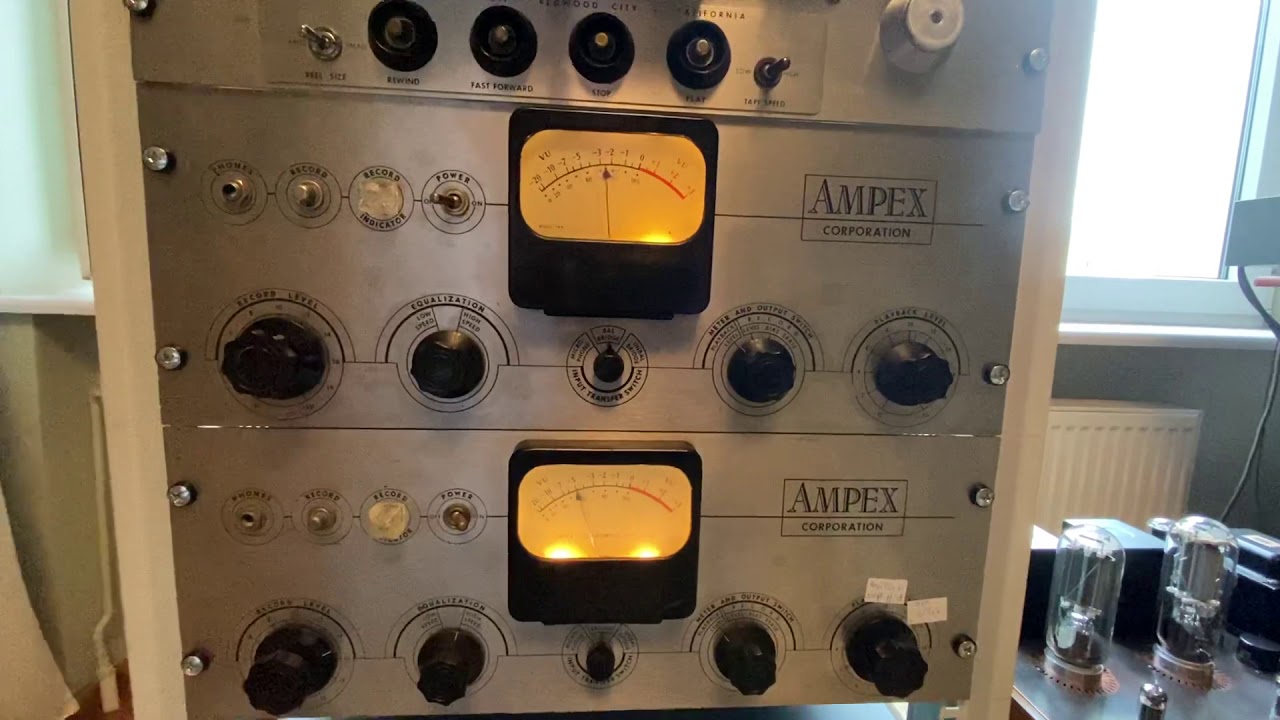 0db VU meter on 320nWb/m - YouTube