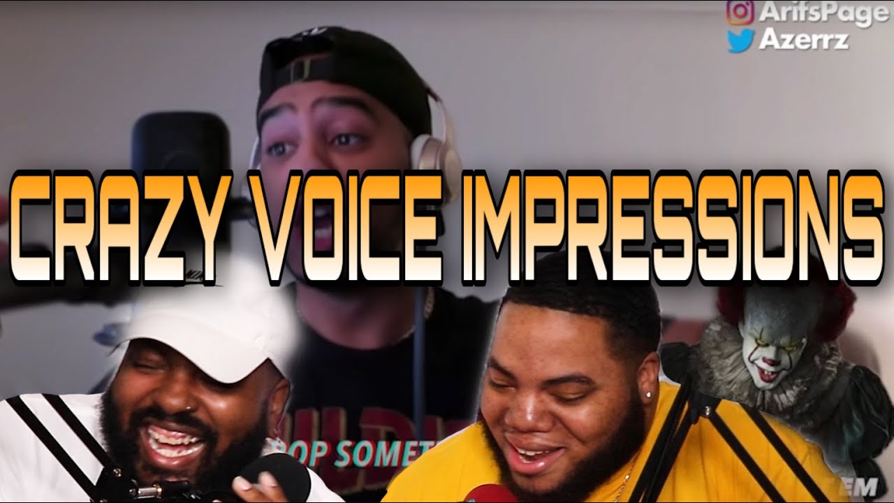 Hit Rap Songs in Voice Impressions! | SICKO MODE, Mo Bamba, Bleed it + MORE! - (REACTION)