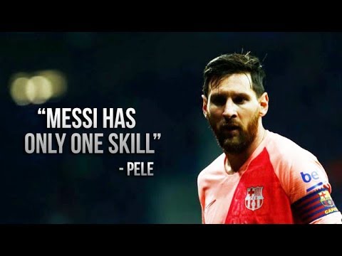Pele Says Lionel Messi Only Has One Skill • Watch Messi Humiliate Players With His One Skill