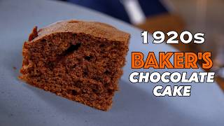 This 1926 Chocolate Cake Recipe Still Holds Up Today! @GlenAndFriendsCooking