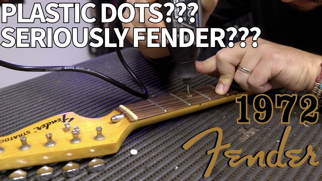 This 1972 Fender Stratocaster needed some attentions...