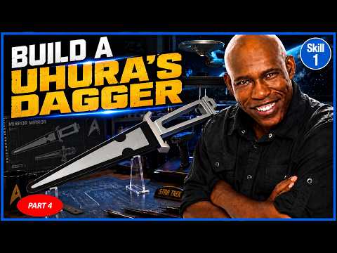 Designing the Iconic Star Trek Dagger in 3D | Episode 4