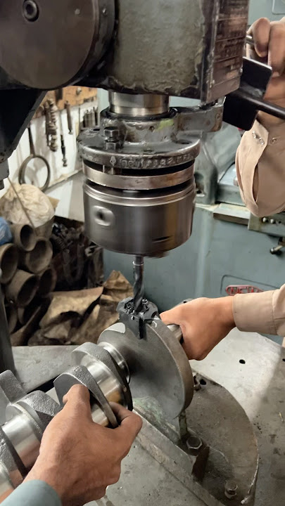 Crank shaft Balancing #shorts