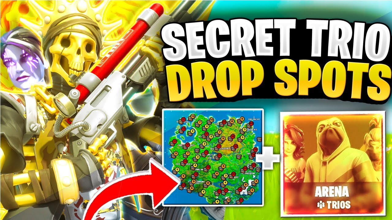 Best TRIO Landing Spots For Arena + Tournaments (FNCS) BEST DROP