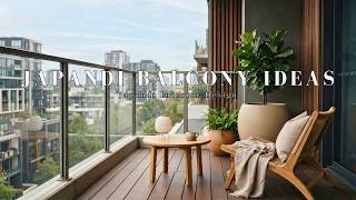 Ide Dekorasi Balkon Japandi Kecil | Ruang Luar yang Nyaman, Minimalis & Bergaya screenshot 5