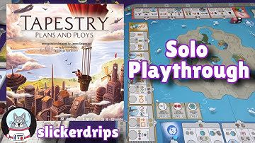 Tapestry: Plans and Ploys - Solo Playthrough