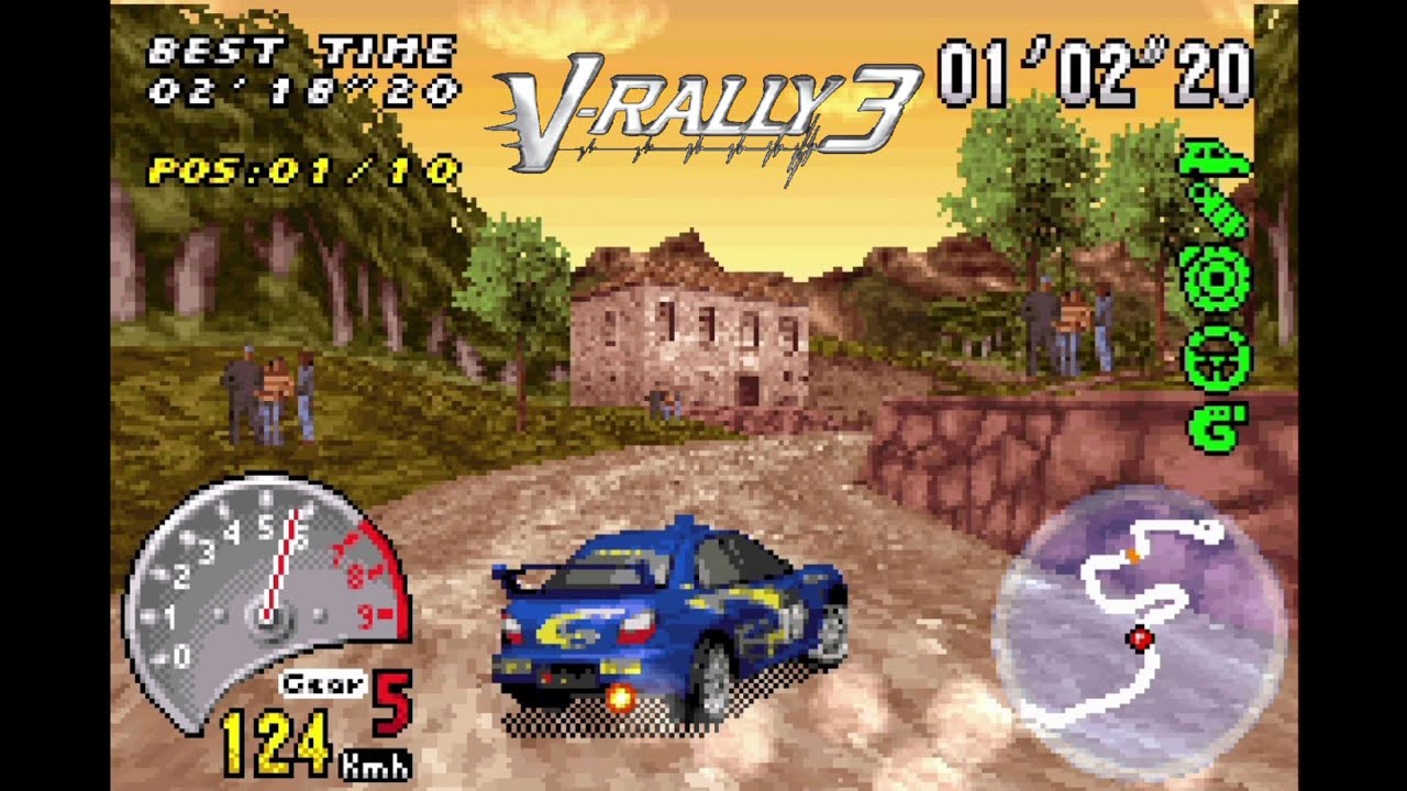 V-Rally 3 - GBA Walkthrough [Part 7 - 2.0L Championship/Round 2 ...