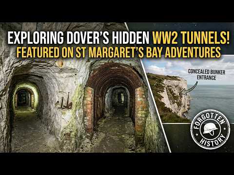 SECRET WW2 Tunnels Hidden Inside Dover's White Cliffs!