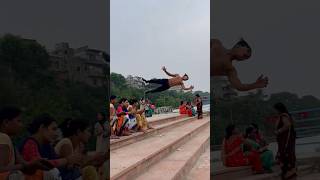 Indian superman🦸‍♀️ //stuntvideo  #stuntvideo #jump#flip #shortvideos #viralvideo