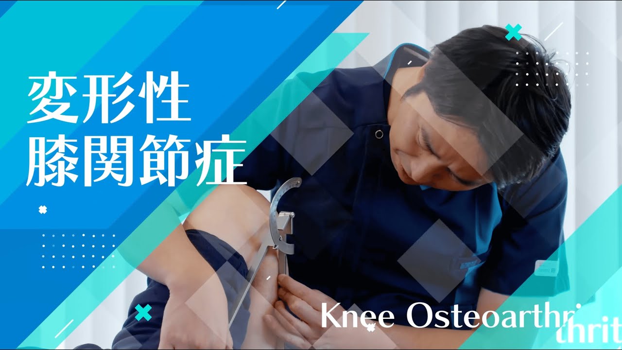 PR動画「その一歩に寄り添う、理学療法のチカラ 変形性膝関節症