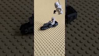 How to Build a First Order Treadspeeder Bike #lego #starwars #legostarwars #shorts