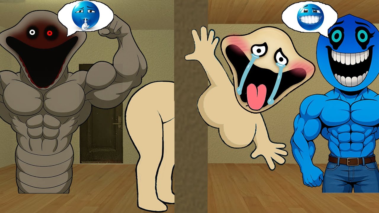 Hungry Worm is Stuck on the Wall ?! 🤭 | Hungry Snake X Jevin | KPop Demon Hunters X Sprunki in Gmod