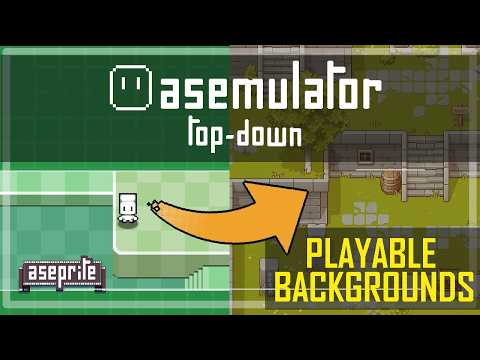 Making Backgrounds in the BEST Extension for Aseprite: Asemulator