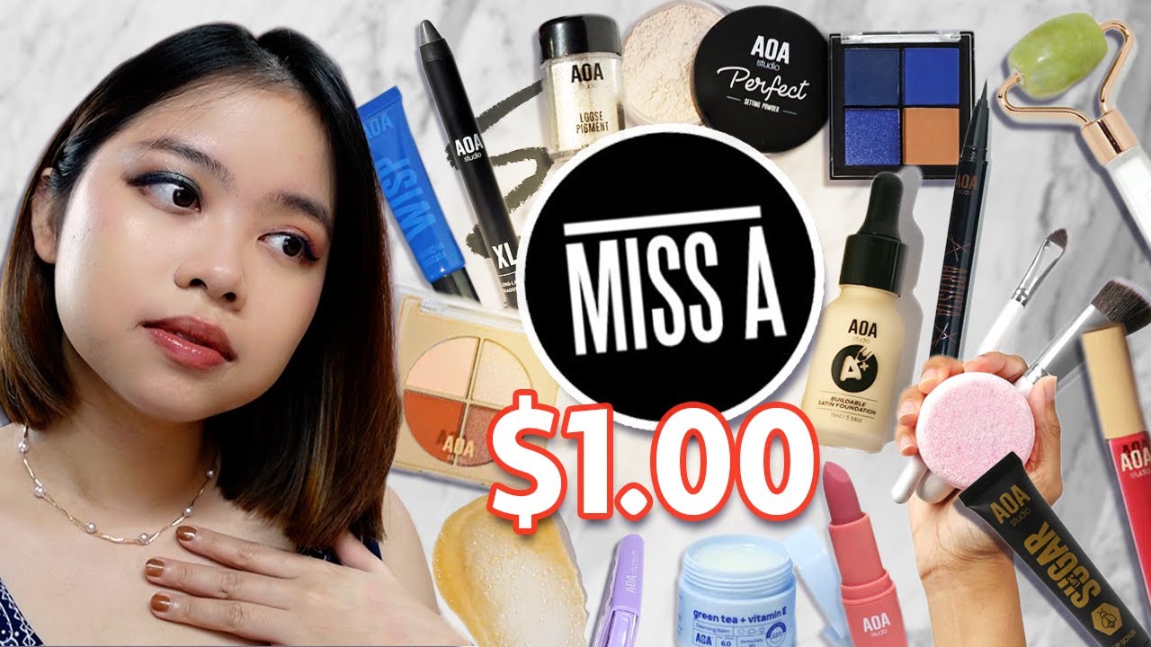 💰 SHOP MISS A HAUL | Is $1 Makeup *Actually* Worth it?