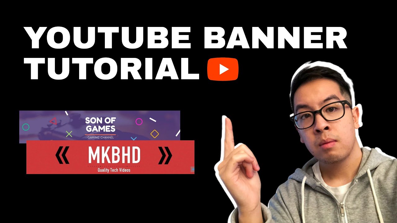 How To Make Youtube Channel Art Using The Right Size Youtube