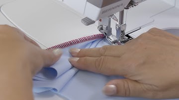 L 850 Overlocker / Serger: Stitch Optimization 3-Thread Superstretch, 2-Thread Wrapped Overlock