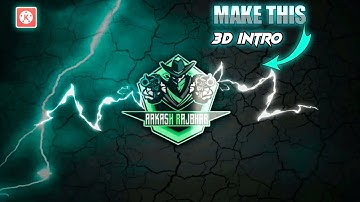Make This Insane 🔥 3D Intro in Kinemaster | How To Make Gaming Intro | Gaming Intro | Intro Tutorial