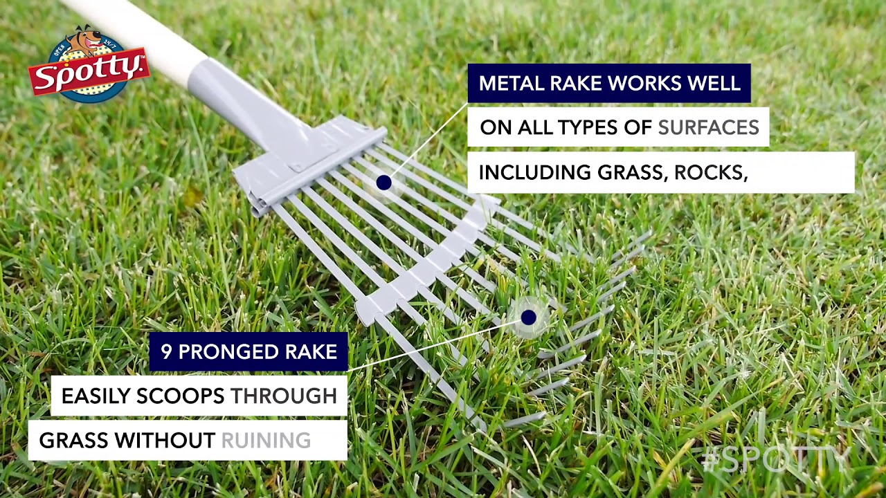 Spotty™ Metal Tray & Rake