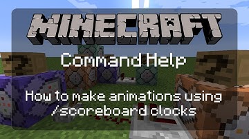 Minecraft Command Help: Creating a Wave Animation in Minecraft with a Scoreboard Clock/Timer! | 1.12