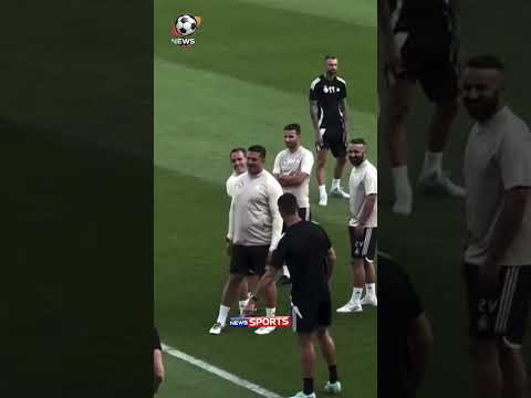 كنترول رائع من كريستيانو في التدريبات ي ذهل الجميع