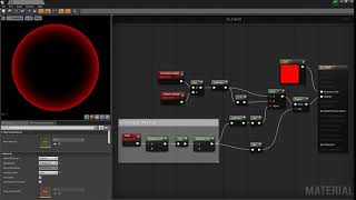 180810 UE4 Tutorial Invert Falloff Material