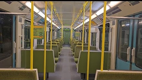 Ride onboard 8100 class Dart Train Unit 8139 from Glenageary to Sandycove.