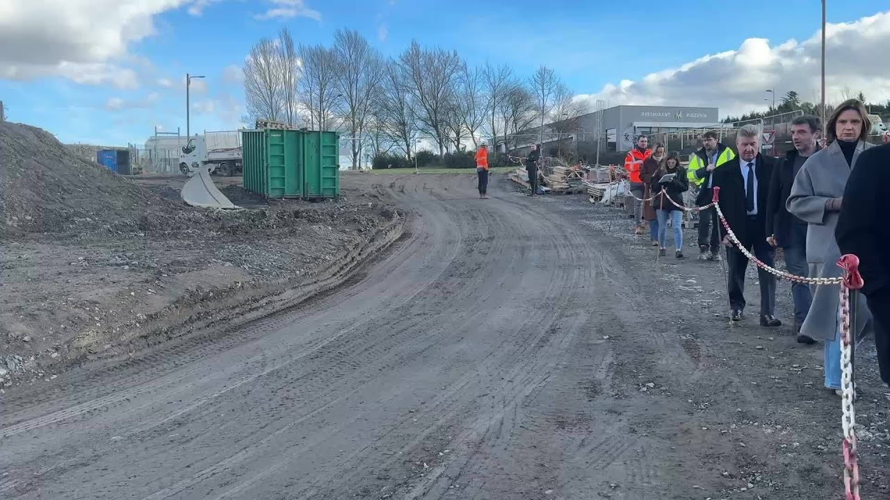 Saint-Chamond : le chantier de l’échangeur de Varizelle franchit une nouvelle étape