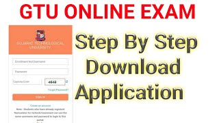 How To Download Application For GTU Online Exam | Do Not Miss | #gtu #gtuexam #gtuonlineexam screenshot 3