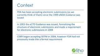 Understanding the New FDA Guidance on Data Standards