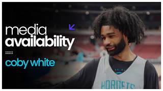 Coby White Practice Media Availability | 2/24/26