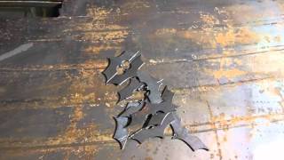 Here are all the batarangs we made. Fun times!
