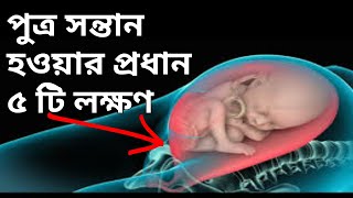 এই ৫টি লক্ষণ দেখে বুঝবেন আপনার গর্ভে ছেলে সন্তান হতে চলেছে । Symptoms Of Having A Baby In The Womb