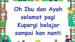 PERGI BELAJAR (LIRIK) - Lagu Anak - Cipt. Ibu Sud - Musik Pompi S.  - Durasi: 2.40. 