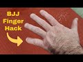 BJJ FINGER HACK - Simple Trick to Heal Fingers NJURED from Jiu Jitsu