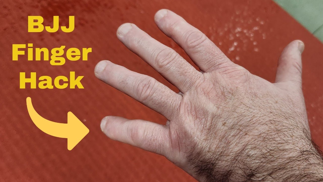 BJJ FINGER HACK Simple Trick to Heal Fingers NJURED from Jiu Jitsu