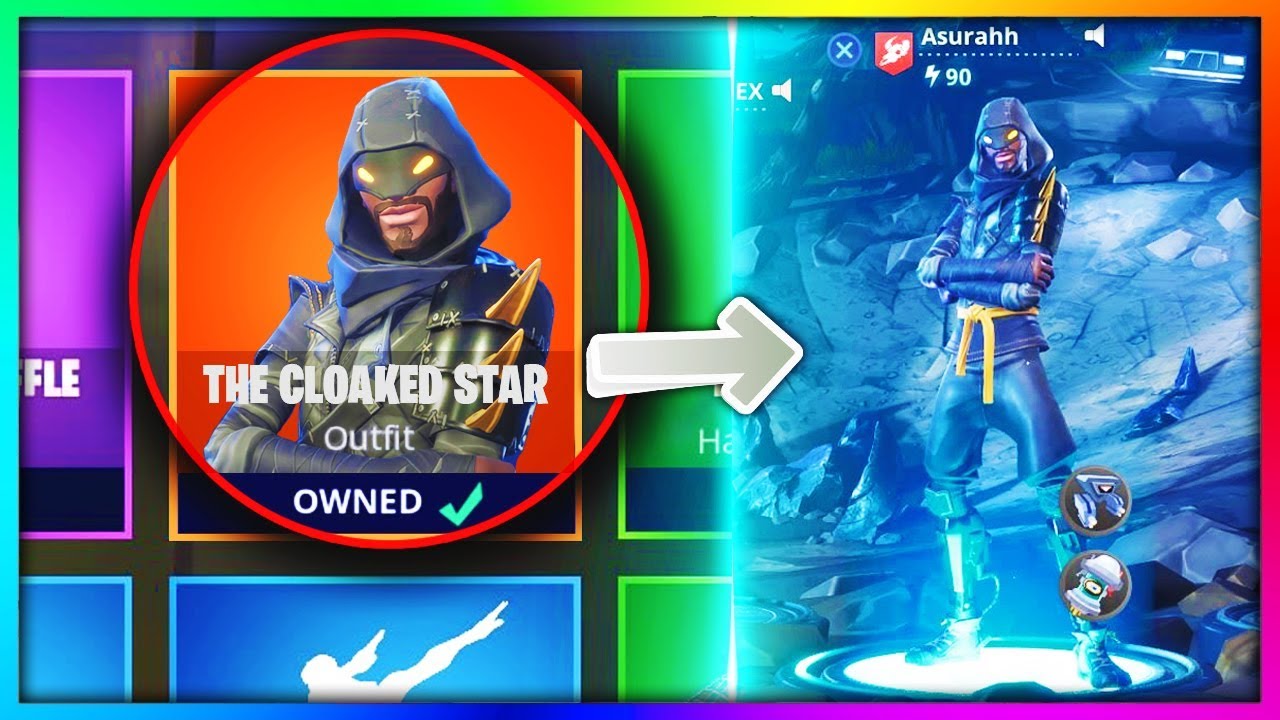 How To Get New The Cloaked Star Mythic Skin For Free In Fortnite - how to get new the cloaked star mythic skin for free in fortnite