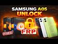 Samsung A05 FRP Bypass Android 14 With Unlock Tool 100% Working | New Trick | Full Guide Hindi