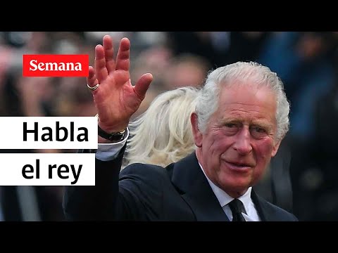 En vivo: rey Carlos III le habla al mundo